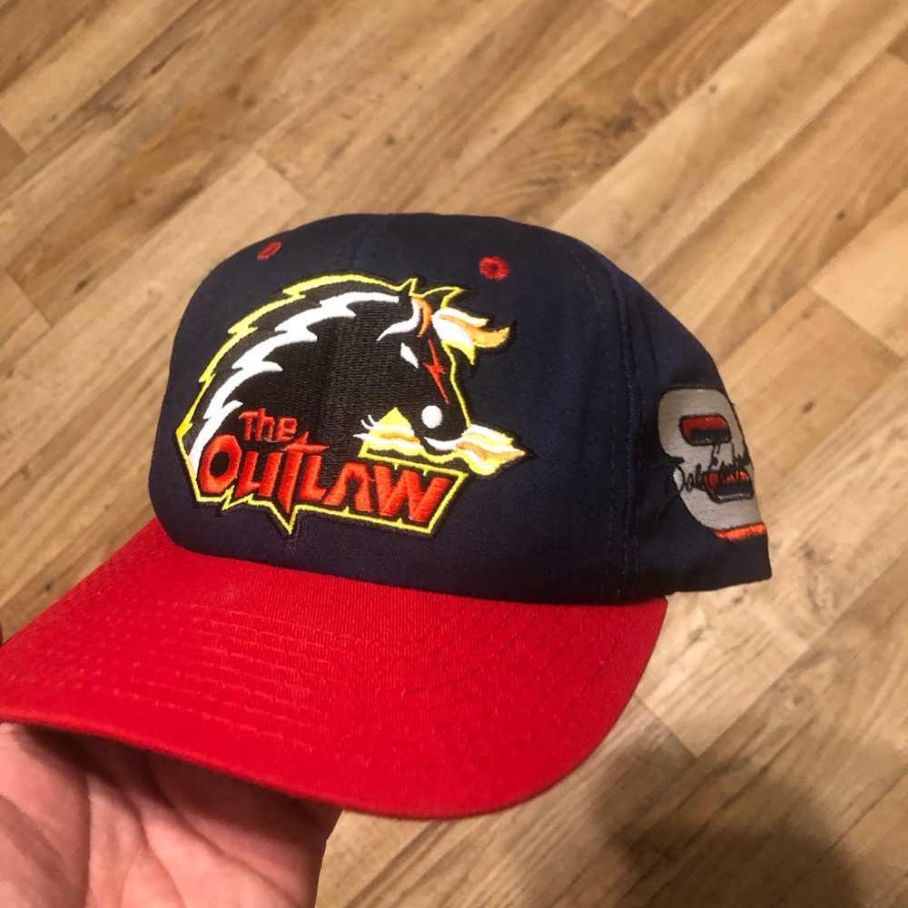 Vintage The Outlaw, Dale Earnhardt, Junior, snapback Nascar hat